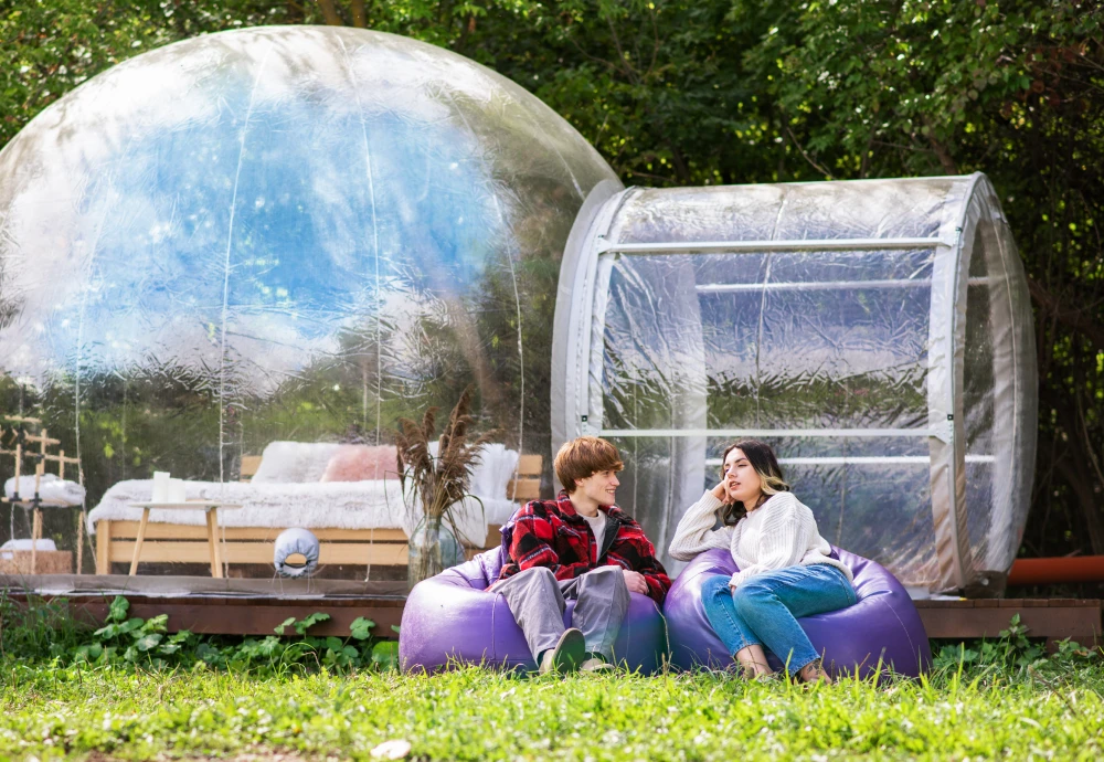 giant clear bubble tent