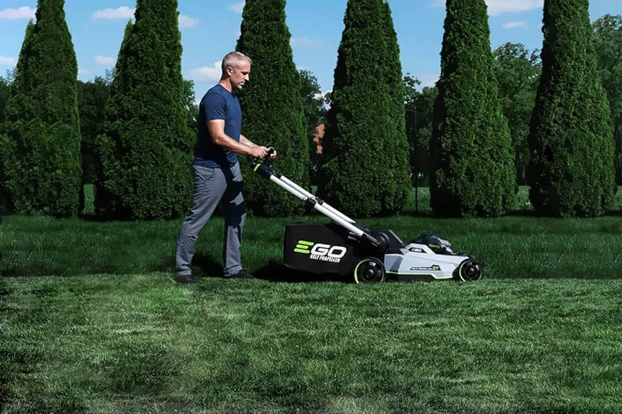 what are the best battery powered lawn mowers