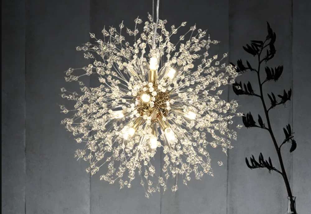 crystal round chandelier